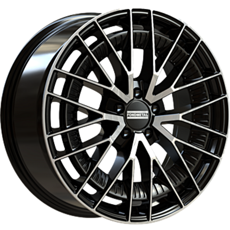 Fondmetal Kari Glossy Black Machined 20"