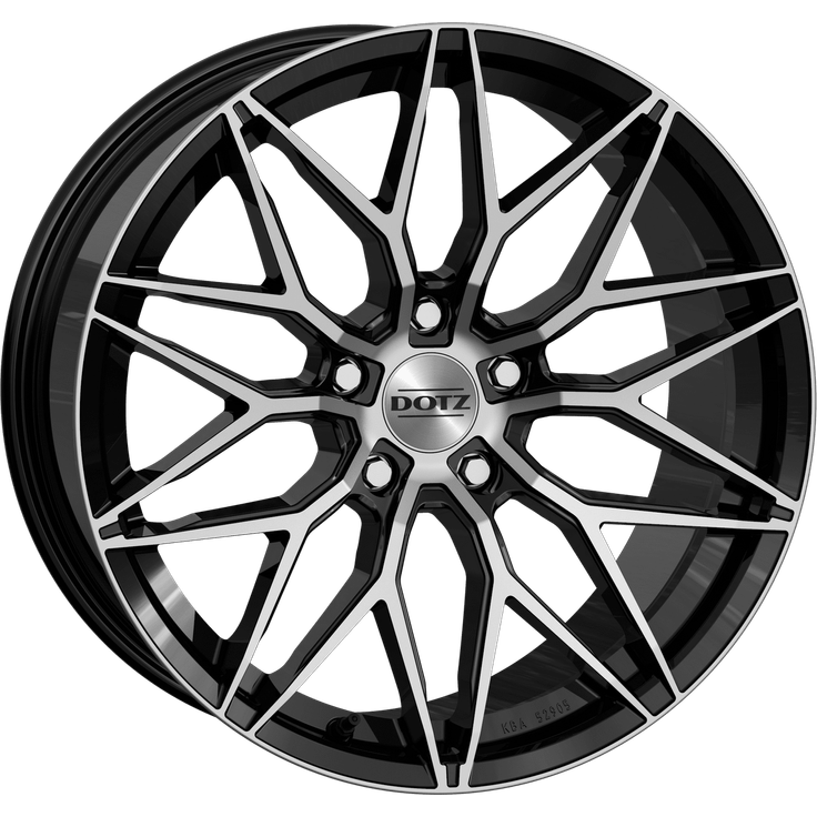 Dotz Suzuka Dark Black Polished 18" – Bild 3