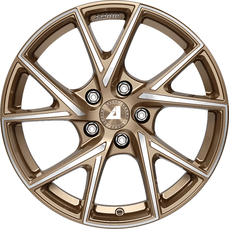 Alutec ADX.01 Metallic-bronze Frontpoliert 19" – Bild 2