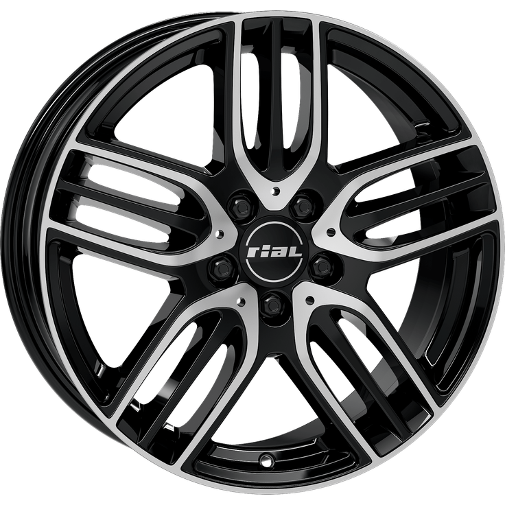 Rial M14-E Diamant-schwarz Frontpoliert 18" – Bild 2