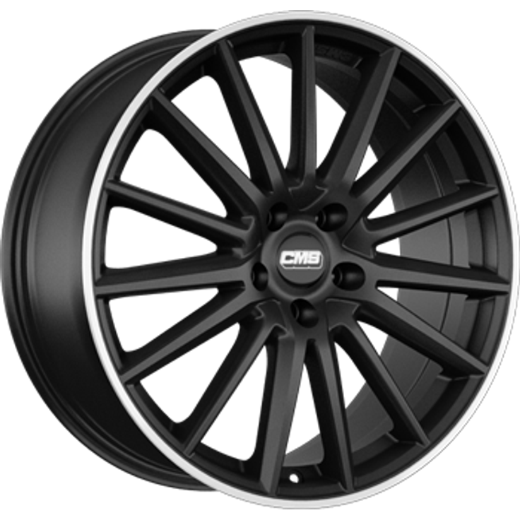 CMS C23 Diamond Rim Black 18"