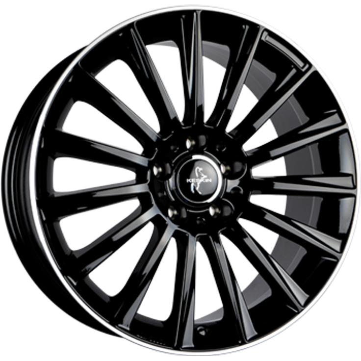 Keskin KT18 Turbo Black Lip Polish 18"