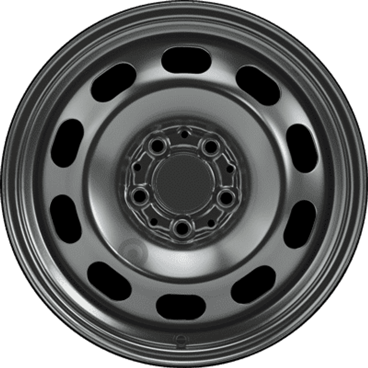 Alcar Stahl Schwarz 16"