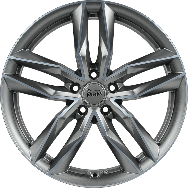 MAM RS3 Matt Palladium Front Polish 18" – Bild 1