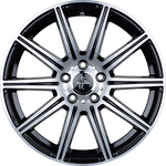 Keskin KT16 Dynamic Black Front Polish 19"