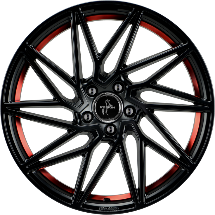 Keskin KT20 Future Matt Black Red Inside 19" – Bild 2