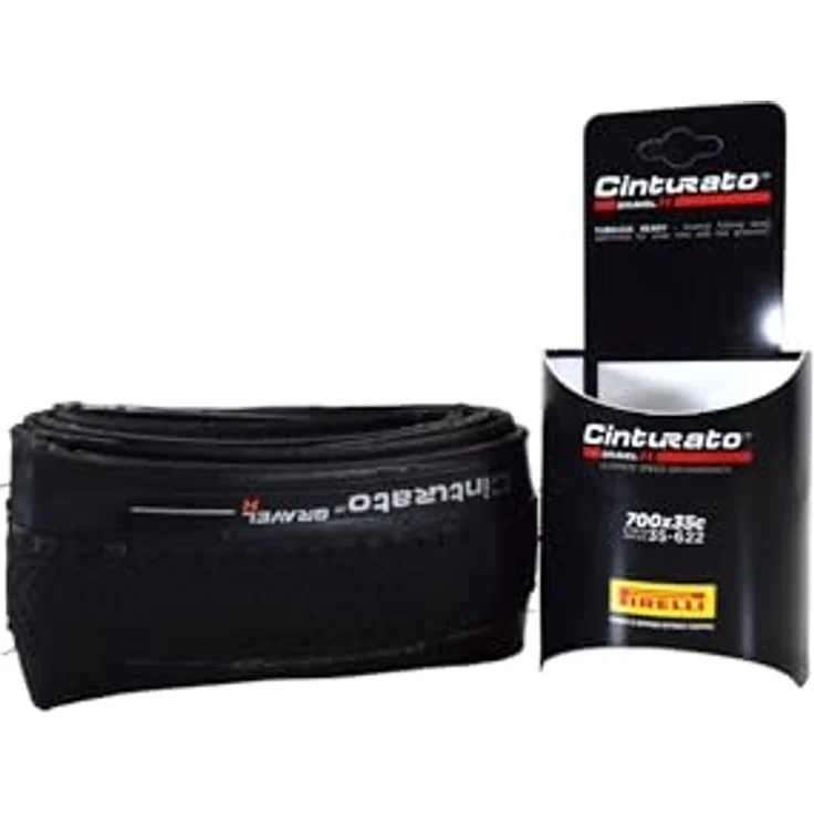 Pirelli Cinturato Gravel Hard Terrain, Veloreifen 28 x 1.35 (35-622) mit SpeedGRIP Compound und hohem Durchstichschutz, schwarz – Bild 2