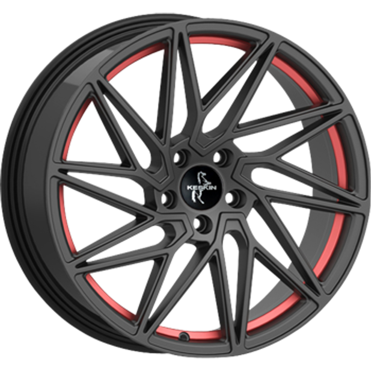 Keskin KT20 Future Black Painted Red Inside 18" – Bild 1