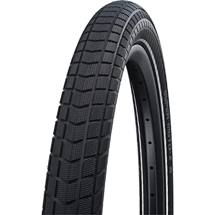 Schwalbe SuperMoto-X, Veloreifen 27.5 x 2.80 Zoll (70-584) mit Pannenschutz, für E-Bikes bis 50 km/h, SnakeSkin Technik – Bild 2
