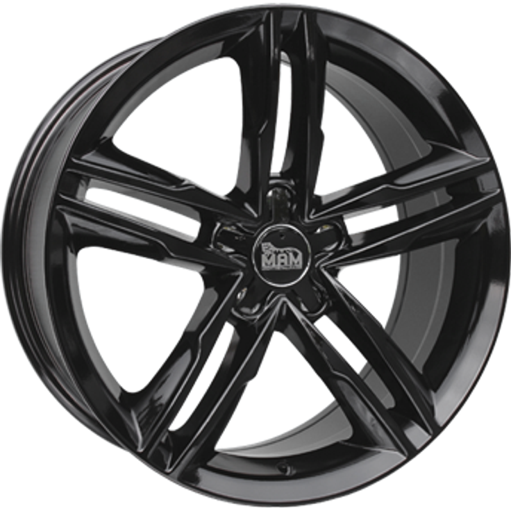 MAM A1 Schwarz Lackiert 19"