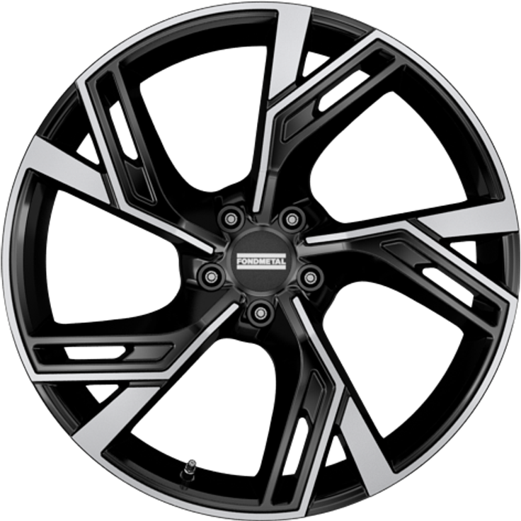 Fondmetal Atena Glossy Black Machined 19" – Bild 2
