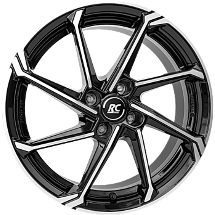 RCDesign RC36 Schwarz Glanz Vollpoliert 16"