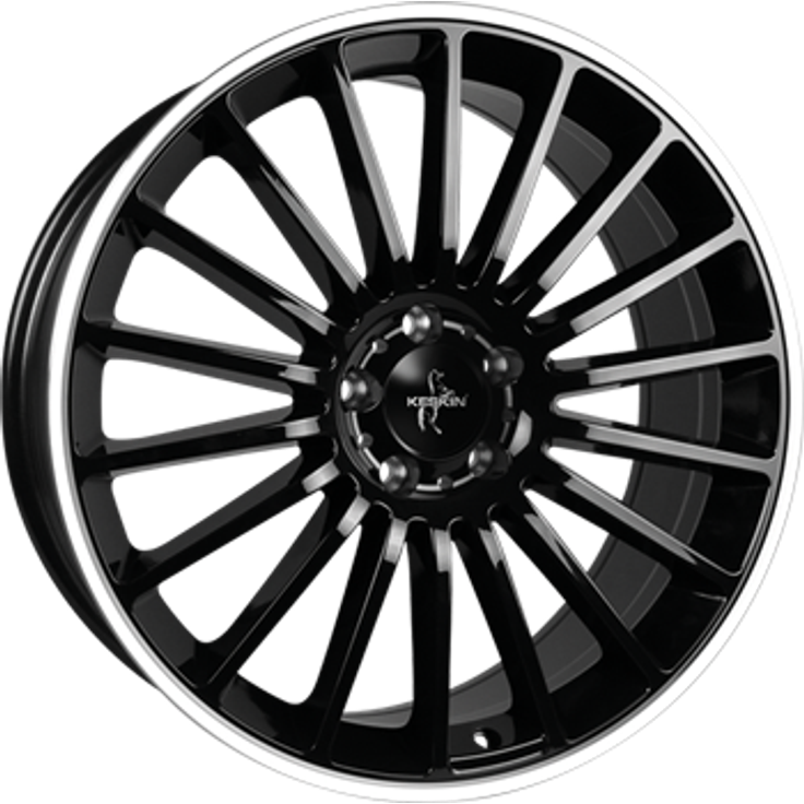 Keskin KT15 Speed Schwarz Randpoliert 16"