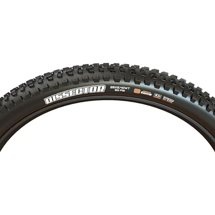 Maxxis Dissector, Veloreifen (29 x 2.40, 61-622) für DH- und Trail-Einsatz, hoher Grip und schnelles Rollverhalten – Bild 3