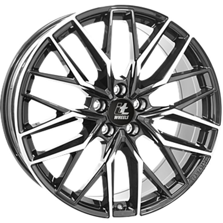 it Wheels Xana Gloss Black Polished 19"
