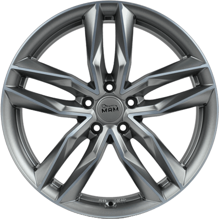 MAM RS3 Matt Palladium Front Polish 18" – Bild 3