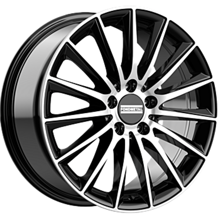 Fondmetal Aidon Glossy Black Machined 19"