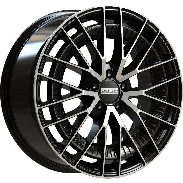 Fondmetal Kari Glossy Black Machined 20" – Bild 3
