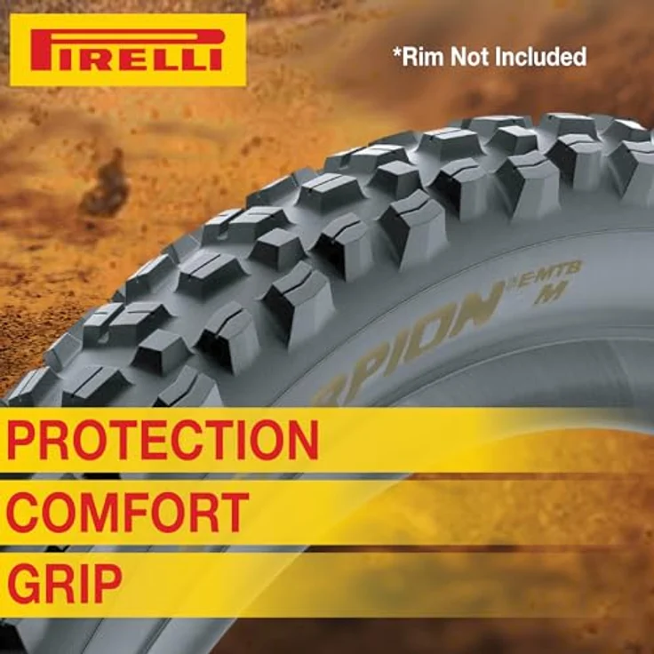 Pirelli Scorpion™ E-MTB M, Veloreifen 29 x 2.60 mit SmartGRIP Gravity Gummimischung und HyperWALL-Karkasse für Trail- und Enduro-Einsatz – Bild 5