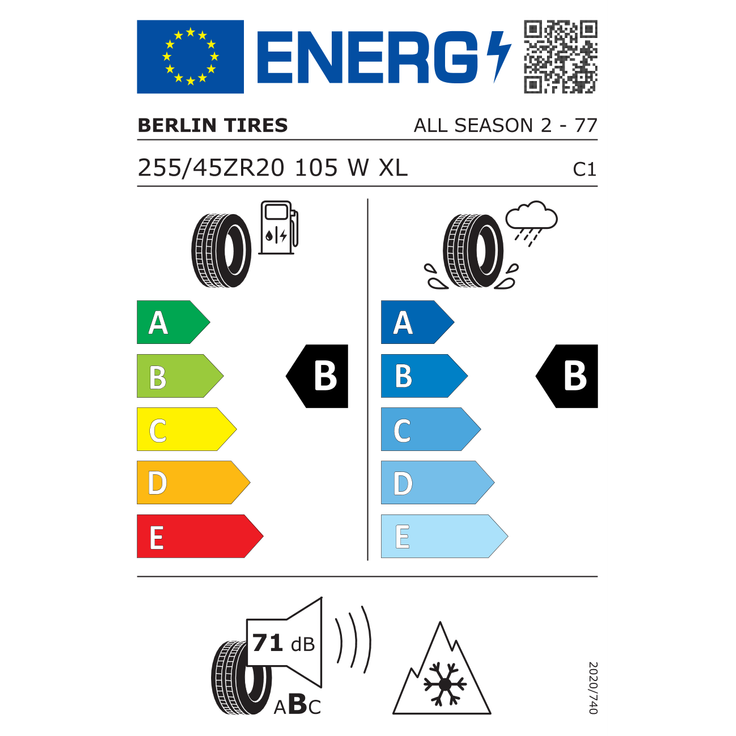 Berlin Tires All Season 2 255/45R20 105 W – Bild 4