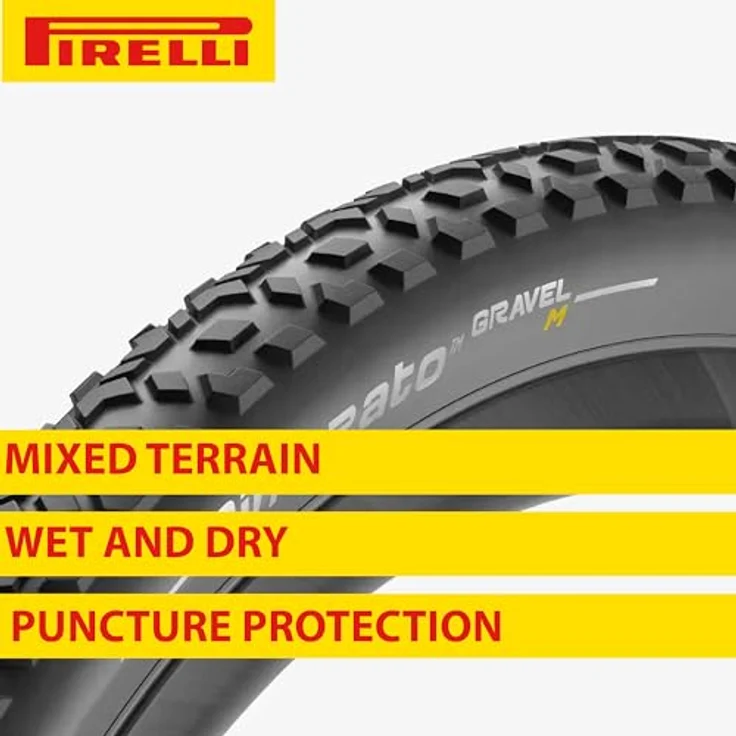 Pirelli Veloreifen 29 x 1.75 (45-622), gravelspezifischer Premiumreifen mit SpeedGRIP-Mischung, tubeless ready, hoher Pannenschutz – Bild 3