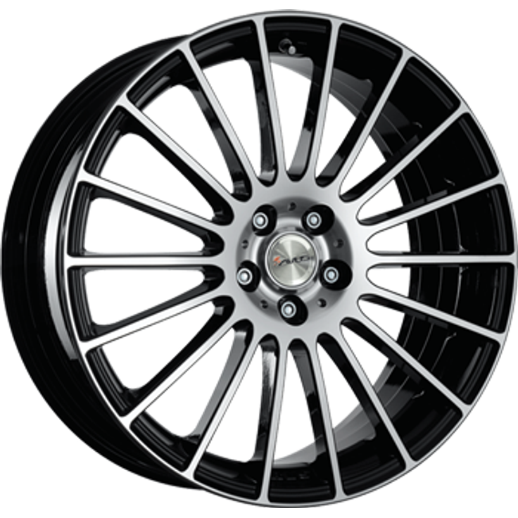 Avus AC-M03 Black Polished 19"