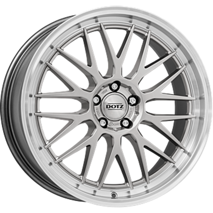 Dotz Bilbao blaze Silver Polished Lip 17"