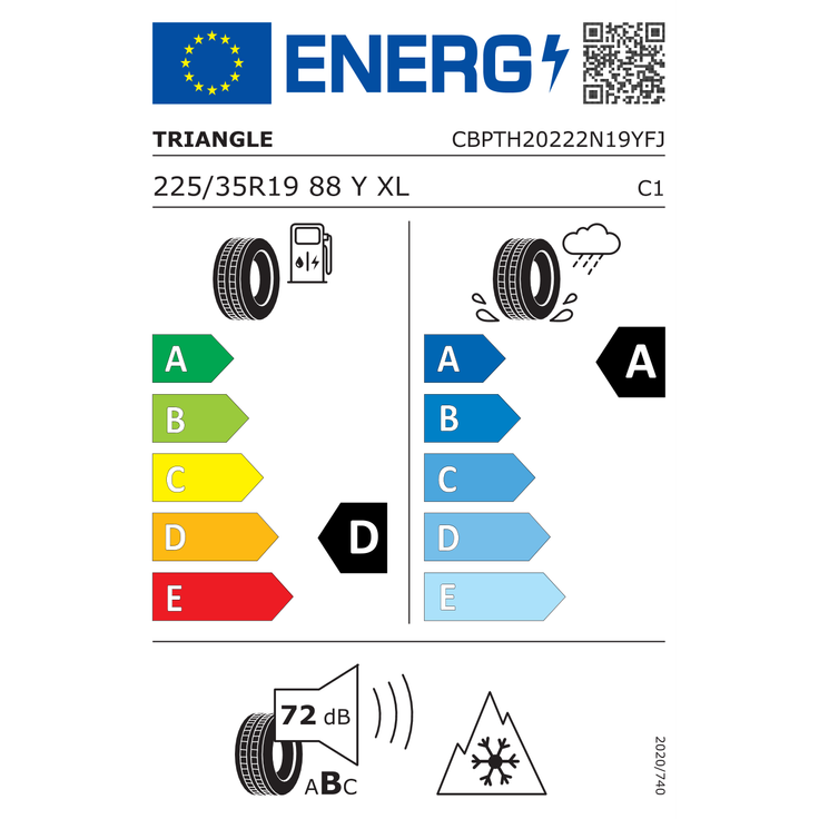 Triangle EffeXSport TH202 225/35R19 88 Y – Bild 3