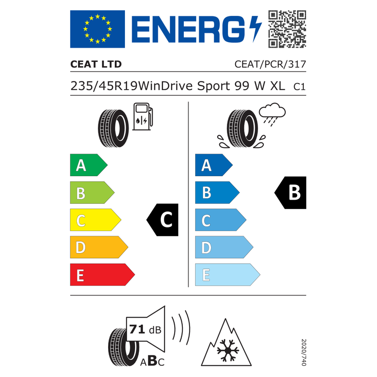 Ceat WinterDrive Sport 235/45R19 99 W – Bild 4