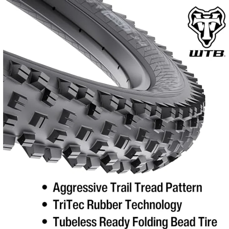 Wtb Veloreifen Tough HG, 27.5 x 2.60 Zoll, Schlauchlos, TriTec Gummimischung mit Pannenschutz – Bild 2