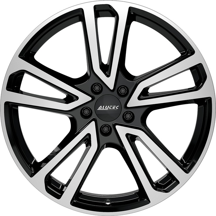 Alutec Tormenta Diamant-schwarz Frontpoliert 19"