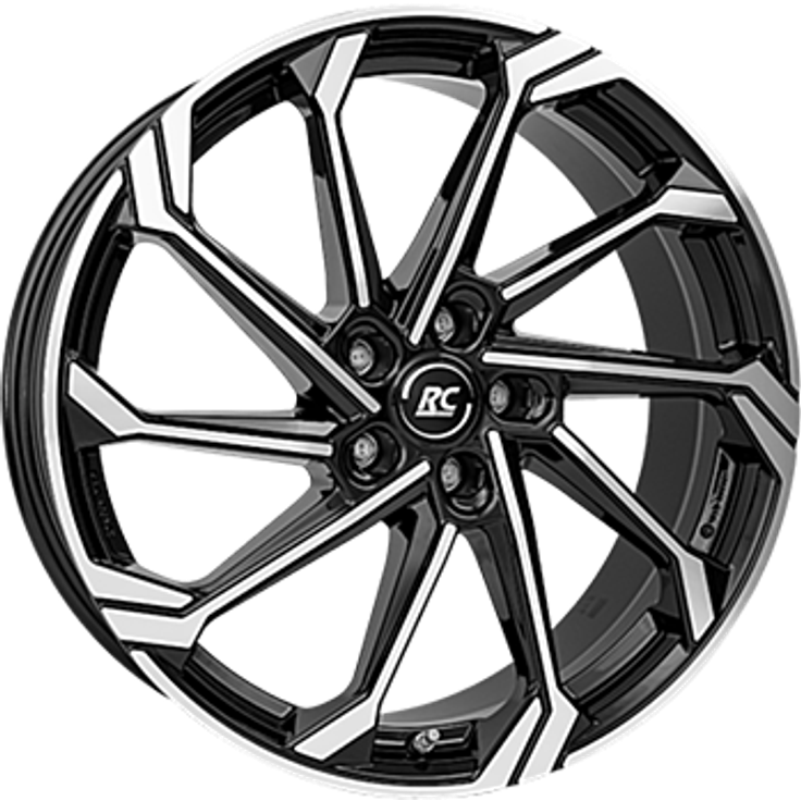 RCDesign RC36 Schwarz Glanz Vollpoliert 20"