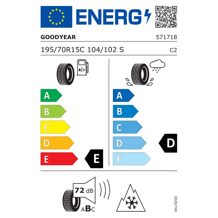 Goodyear Cargo Ultra Grip 195/70R15 104 S – Bild 4