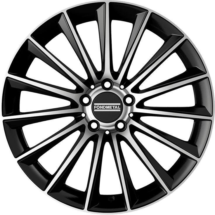 Fondmetal Aidon Glossy Black Machined 19" – Bild 2