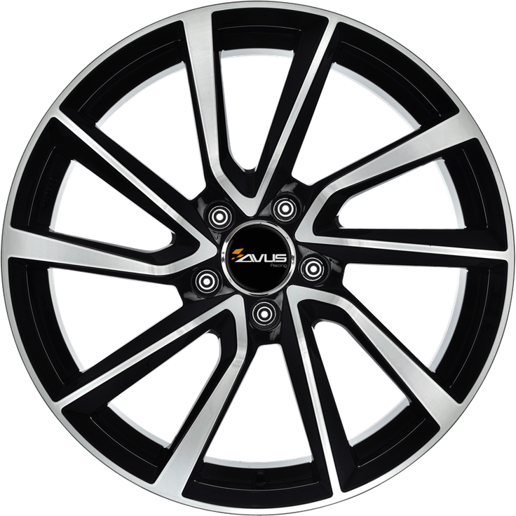 Avus AC 518 Black Polished 15"