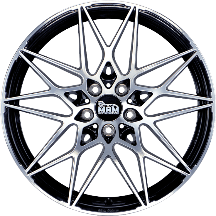 MAM B2 Schwarz Frontpoliert 19" – Bild 3
