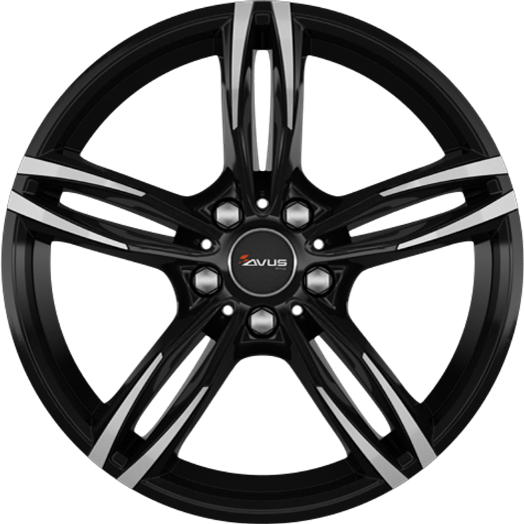 Avus AC MB3 Black Polished 19"