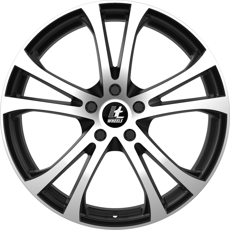 it Wheels Michelle Schwarz Matt Poliert 20" – Bild 2