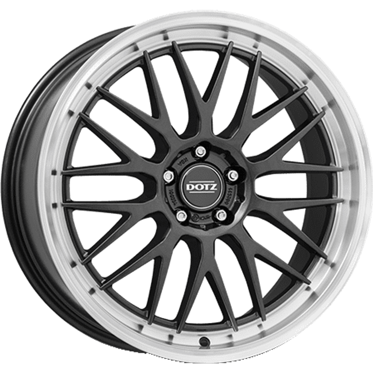 Dotz Bilbao dark Gunmetal Polished Lip 17" – Bild 3