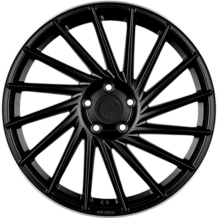 Keskin KT17 Hurricane Matt Black Lip Polish 18" – Bild 1