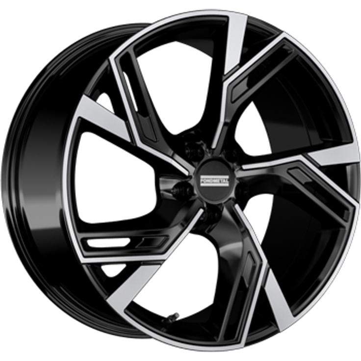 Fondmetal Atena Glossy Black Machined 19"