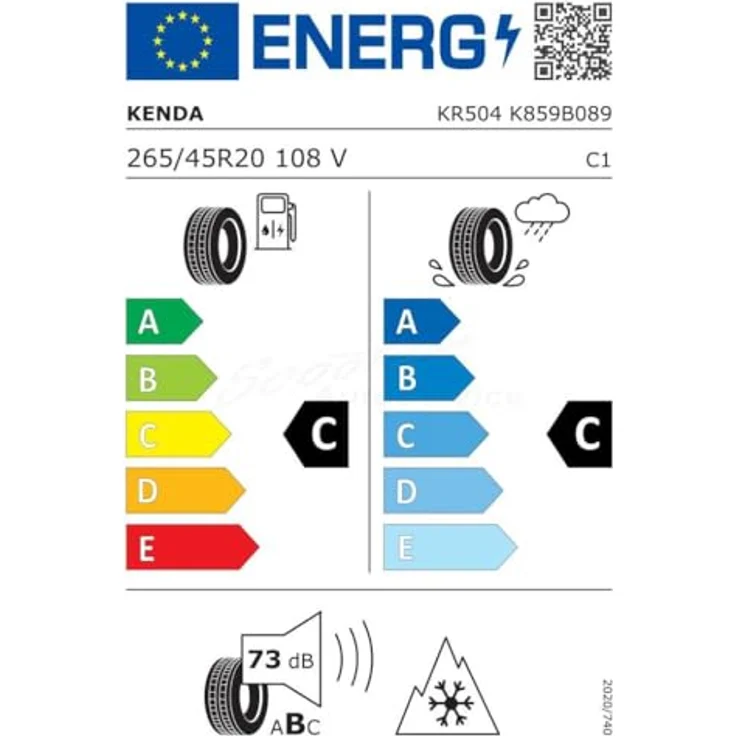 Kenda KR 504 265/45R20 108 V – Bild 3