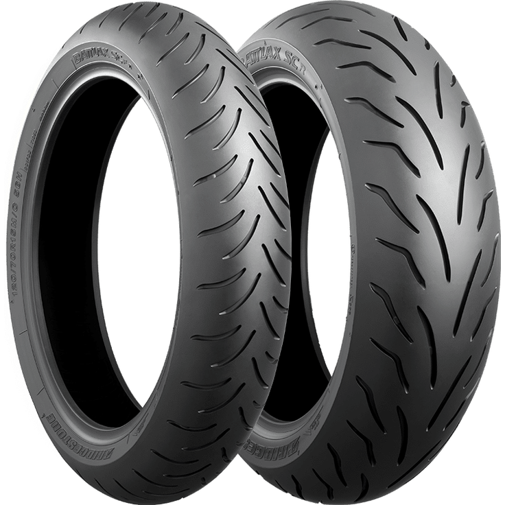 Bridgestone BATTLAX SCOOTER FRONT 120/80 -14 58S TL 58 S – Bild 3