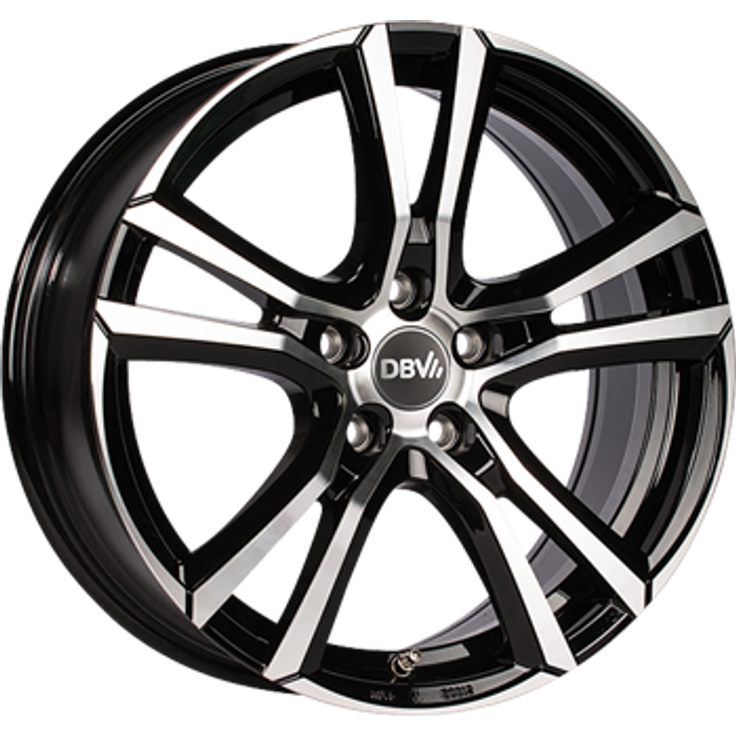 DBV Andorra Schwarz Poliert 17"
