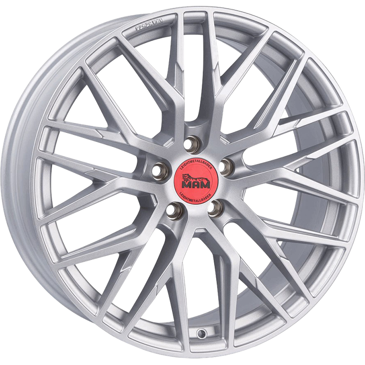 MAM RS4 Matt Silver Painted 17" – Bild 2