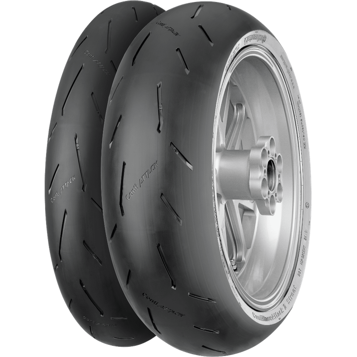 Continental CONTIRACEATTACK 2 STREET REAR 180/55 ZR17 73W TL 73 W