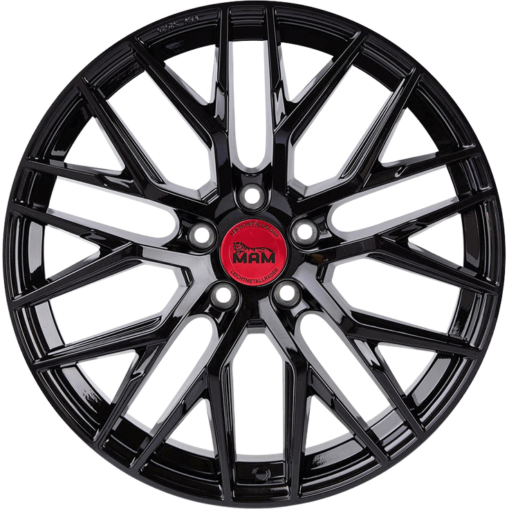 MAM RS4 Black Painted 18"