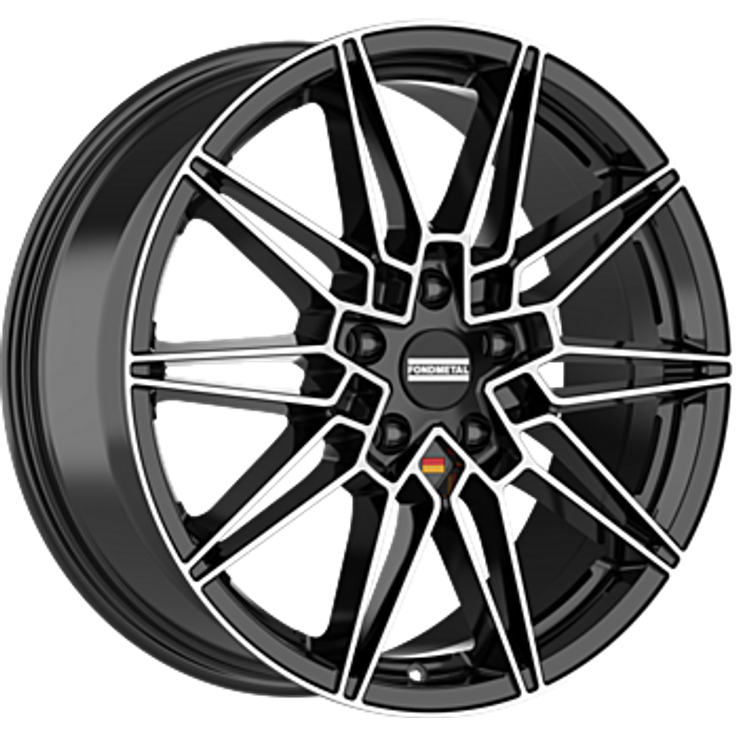 Fondmetal Thoe Glossy Black Machined 19"