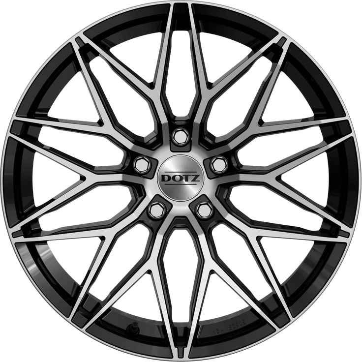 Dotz Suzuka Dark Black Polished 18" – Bild 2
