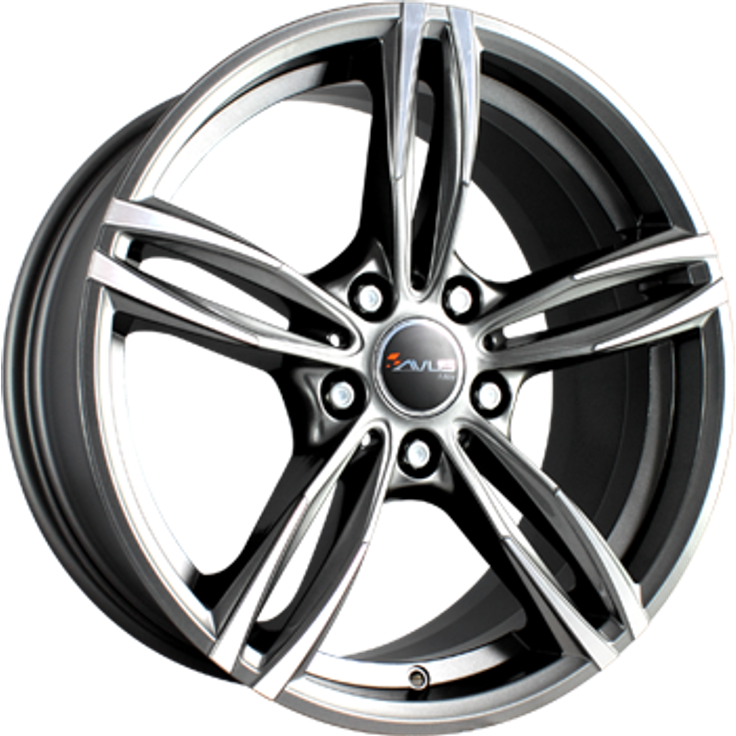 Avus AC-MB3 Anthracite Polished 18"